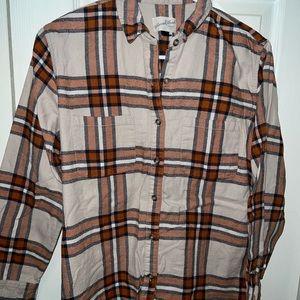 Flannel button down